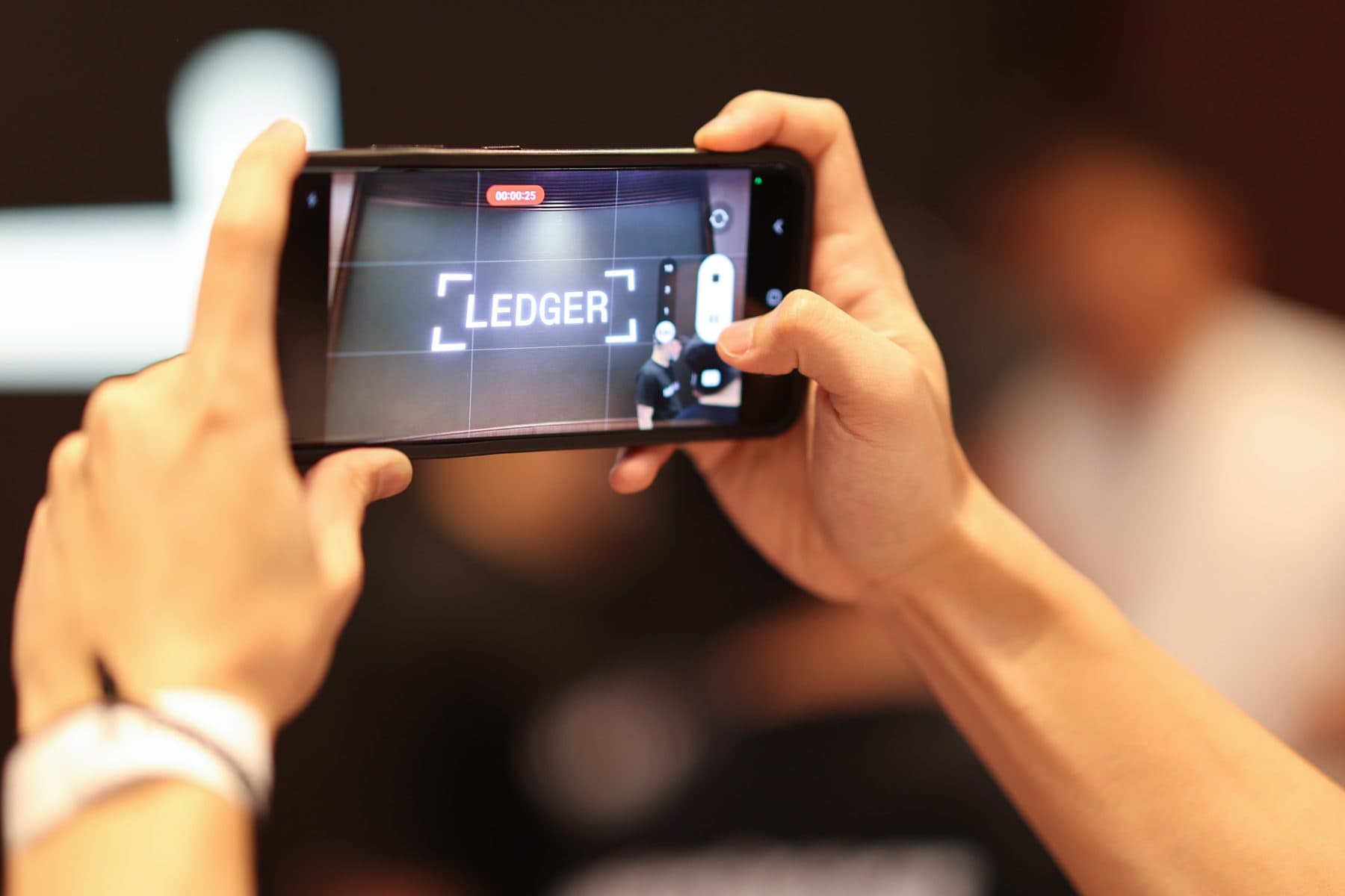 Ledger signage